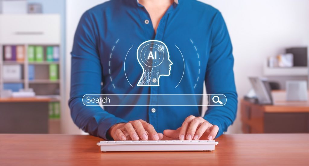 Arama Motoru Optimizasyonu - SEO Search engine with AI to improve and optimize data search. AI-enabled search engine and chat bar.